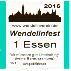 Bsp. Wertmarken / Verzehrbon